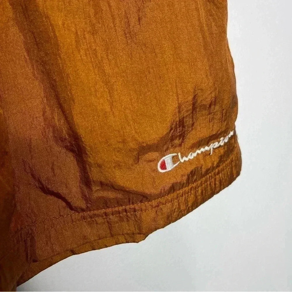 Champion Reverse Weave X Athletic Shorts Bronze Orange Size Small - Picture 4 of 6